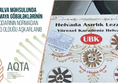 Azərbaycana gətirilən halvada göbələk aşkarlanıb