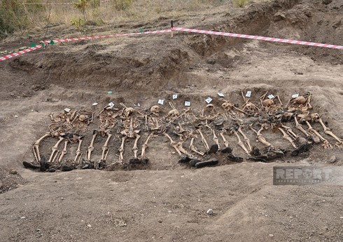 Azərbaycandakı hərbi attaşelər Edillidə aşkarlanan kütləvi məzarlığa baş çəkiblər - YENİLƏNİB