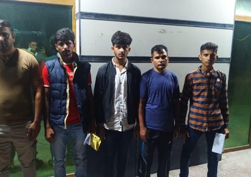 Azərbaycandan Rusiyaya keçmək istəyən 5 pakistanlı saxlanılıb