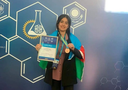 Azərbaycanlı tələbə Beynəlxalq Mendeleyev Olimpiadasında bürünc medal qazanıb