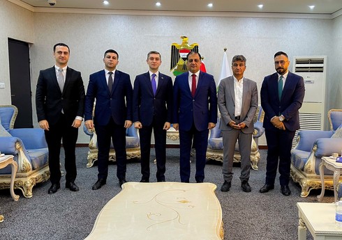 Azərbaycanla İraq arasında gənclər və idman sahələrində əməkdaşlıq müzakirə edilib