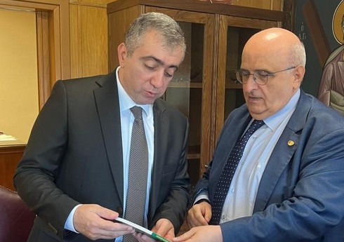 Azərbaycanın Afinadakı səfiri və Patras Universitetinin rektoru əməkdaşlıq imkanlarını nəzərdən keçiriblər