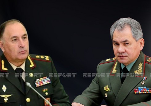 Azərbaycanın Baş Qərargah rəisi Şoyqu ilə bölgədəki vəziyyəti müzakirə edib