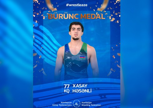 Azərbaycanın daha bir güləşçisi dünya çempionatında bürünc medal qazanıb