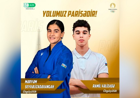 Azərbaycanın daha iki idmançısı Paris-2024 Yay Olimpiya Oyunlarına lisenziya əldə edib