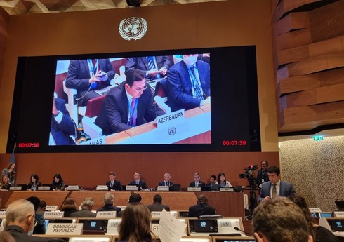 Azərbaycanın daimi nümayəndəsi Bioloji Silahlar Konvensiyası ilə bağlı konfransda çıxış edib