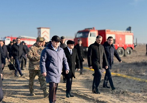 Azərbaycanın dövlət rəsmiləri Aktauda aviaqəzada yaralananlarla görüşüb - YENİLƏNİB-2