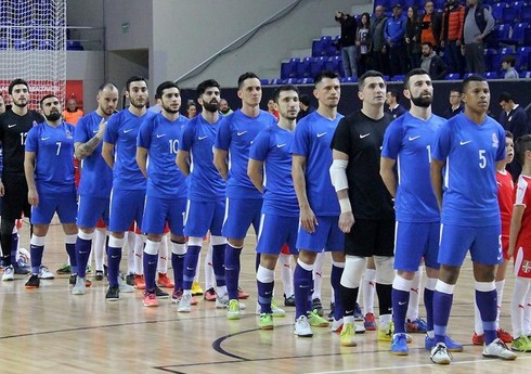 Azərbaycanın futzal yığması əsas seçmə mərhələyə qələbə ilə başlayıb