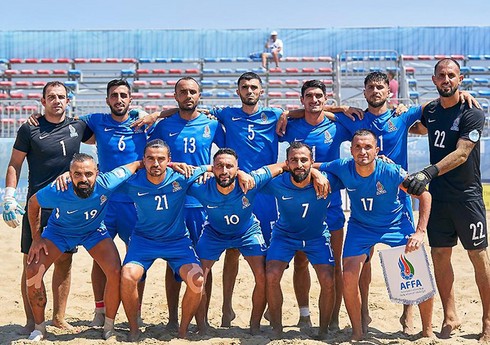 Azərbaycanın çimərlik futbolu üzrə millisi Avropa Oyunlarına vəsiqə qazanıb