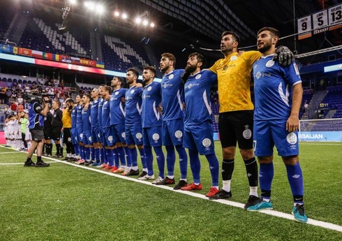 Azərbaycanın minifutbol millisi dünya çempionatını medalsız başa vurub