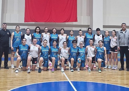 Azərbaycanın qadınlardan ibarət basketbol milliləri Türkiyədə parlaq qələbələr qazanıb