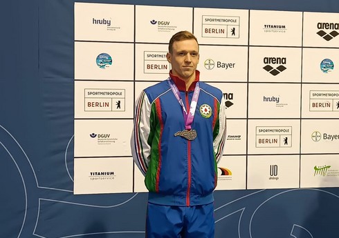 Azərbaycanın üçqat paralimpiya çempionu Almaniyada növbəti medalı qazanıb