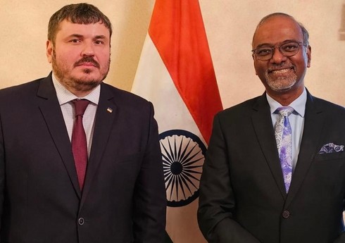 Azərbaycanın Ukraynadakı səfiri hindistanlı həmkarı ilə ikitərəfli əməkdaşlıq məsələlərini müzakirə edib