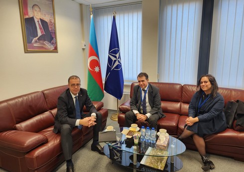 Azərbaycanın və İsrailin NATO-dakı səfirləri regiondakı vəziyyəti müzakirə ediblər