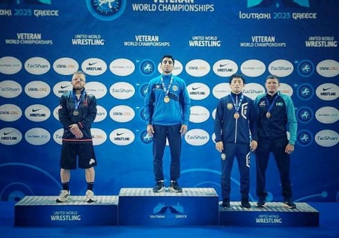 Azərbaycanın veteran güləşçiləri dünya çempionatında 1 dəst medal qazanıb