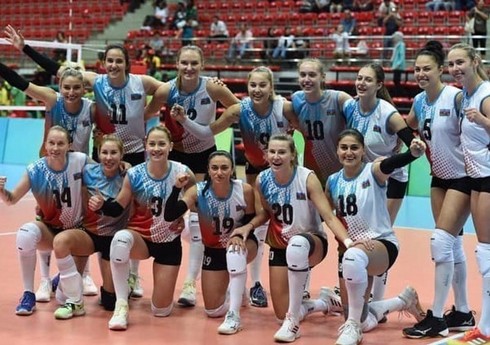 Azərbaycanın voleybol millisi səfərdə də Gürcüstana qalib gəlib