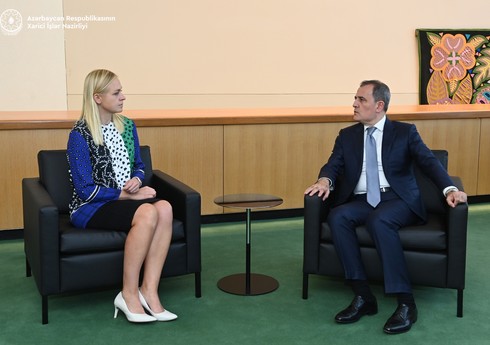 Azərbaycanın XİN başçısı Finlandiyanın xarici və avropa işləri naziri ilə görüşüb