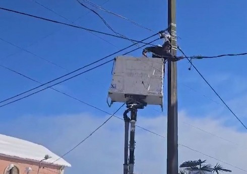 “Azərişıq”: “Cənub rayonlarının mərkəzlərində elektrik enerjisinin verilişi bərpa edilib”