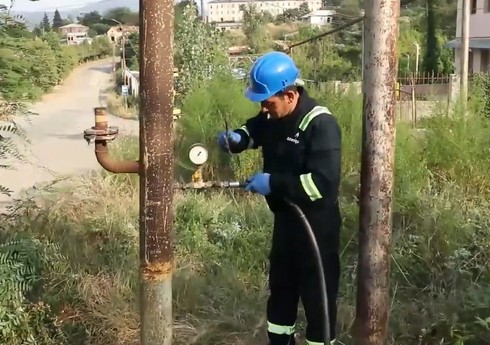 “Azəriqaz” Xankəndidə qaz təchizatı infrastrukturunu bərpa edir