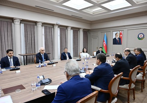Baş nazirin müavini Şahin Mustafayev Türkiyənin ədliyyə naziri ilə görüşüb