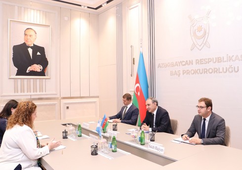Baş prokuror Argentinanın səfiri ilə görüşüb Baş prokuror Argentinanın səfiri ilə görüşüb