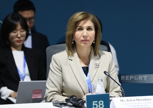 Bahar Muradova: Uşaqların kifayət qədər təmiz içməli suya çıxışının təmin edilməsi vacibdir
