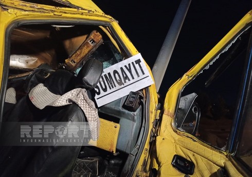 Bakı-Sumqayıt yolunda ağır qəza olub, azı dörd nəfər xəsarət alıb