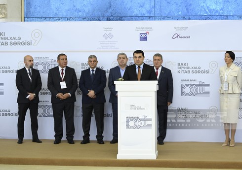 Bakıda 9-cu beynəlxalq kitab sərgisinin açılışı olub