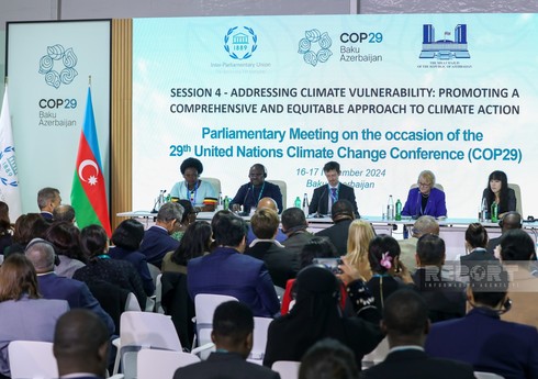 Bakıda COP29 çərçivəsində keçirilən Parlament Görüşünün ikinci günü başlayıb