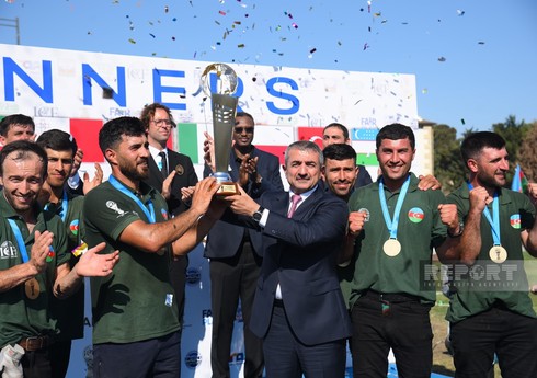 Bakıda keçirilən dünya çempionatının qalibləri mükafatlandırılıb