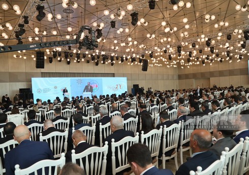 Bakıda keçirilən konfransın iştirakçıları ölkə prezidentinə müraciət edib Bakıda keçirilən konfransın iştirakçıları ölkə prezidentinə müraciət edib