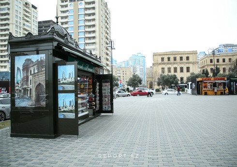 Bakıda köşkə basqın edilib, satıcı hədələnib Bakıda köşkə basqın edilib, satıcı hədələnib