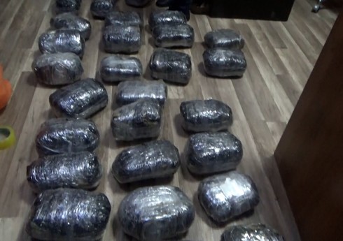 Bakıda əməliyyat keçirilib, 33 kiloqram narkotik vasitə aşkarlanıb