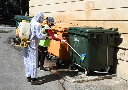 Bakıda ümumşəhər daxili iməciliyi keçirilib, 533 küçə yuyulub Bakıda ümumşəhər daxili iməciliyi keçirilib, 533 küçə yuyulub
