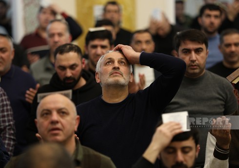 Bakıda Qədr gecəsi keçirilir - FOTOREPORTAJ