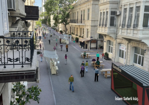 Bakıda yeni piyada zonaları təşkil ediləcək