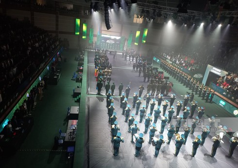 Bakıda hərbçilər arasında güləş üzrə 36-cı dünya çempionatının açılış mərasimi keçirilib