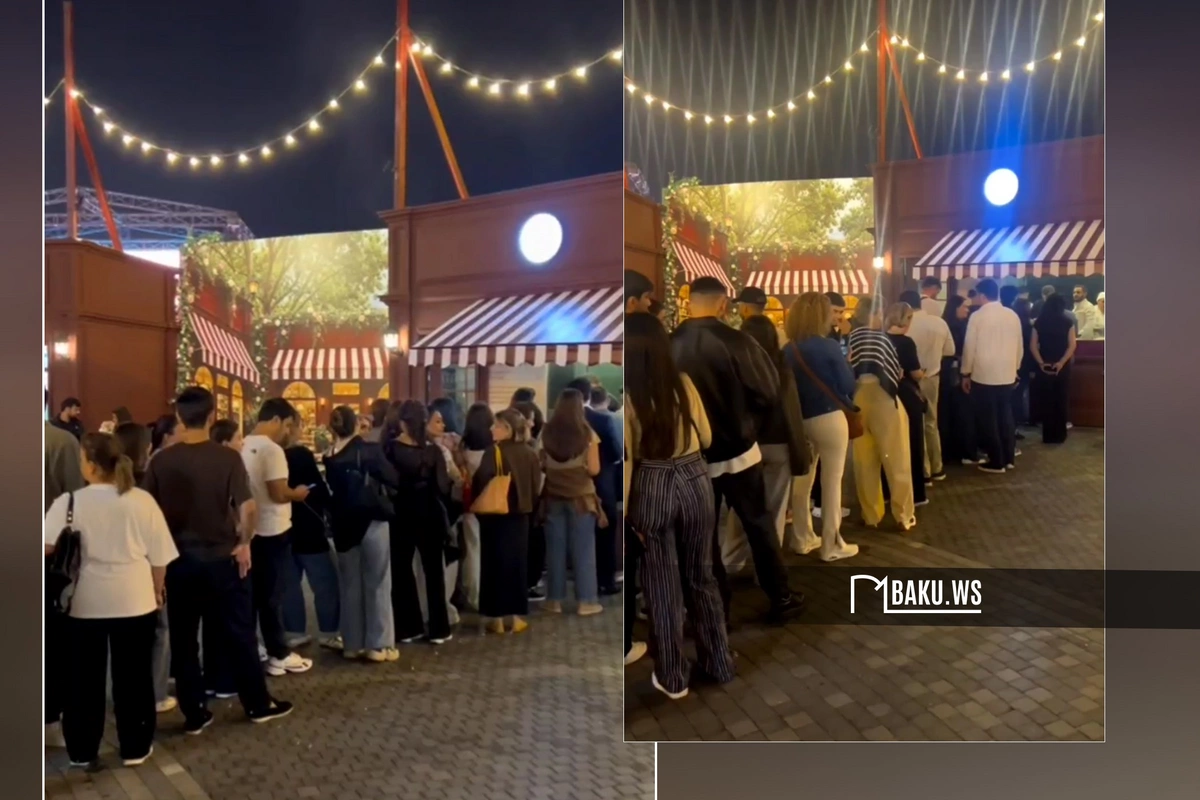 Bakı bulvarında diqqətçəkən MƏNZƏRƏ Bakı bulvarında diqqətçəkən MƏNZƏRƏ