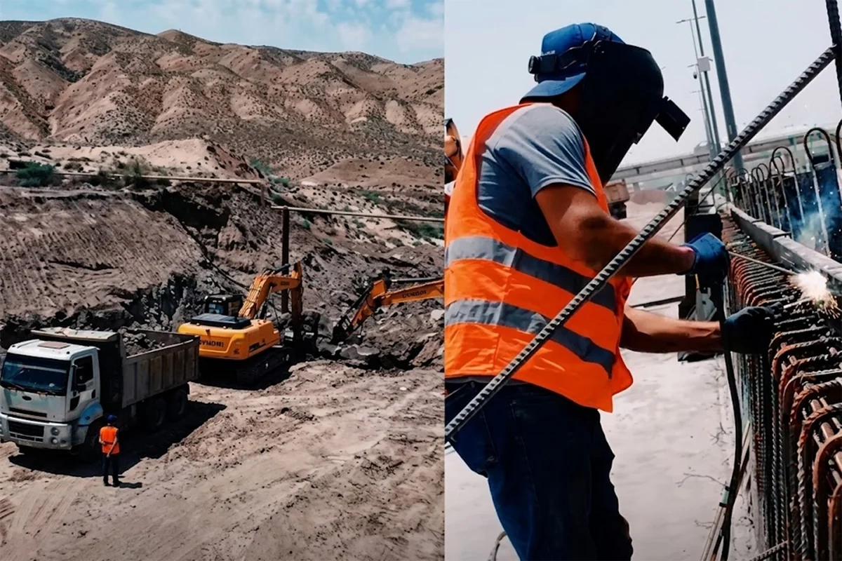 Bakı-Ələt yolunda yeni avtomobil körpüləri tikilir Bakı-Ələt yolunda yeni avtomobil körpüləri tikilir