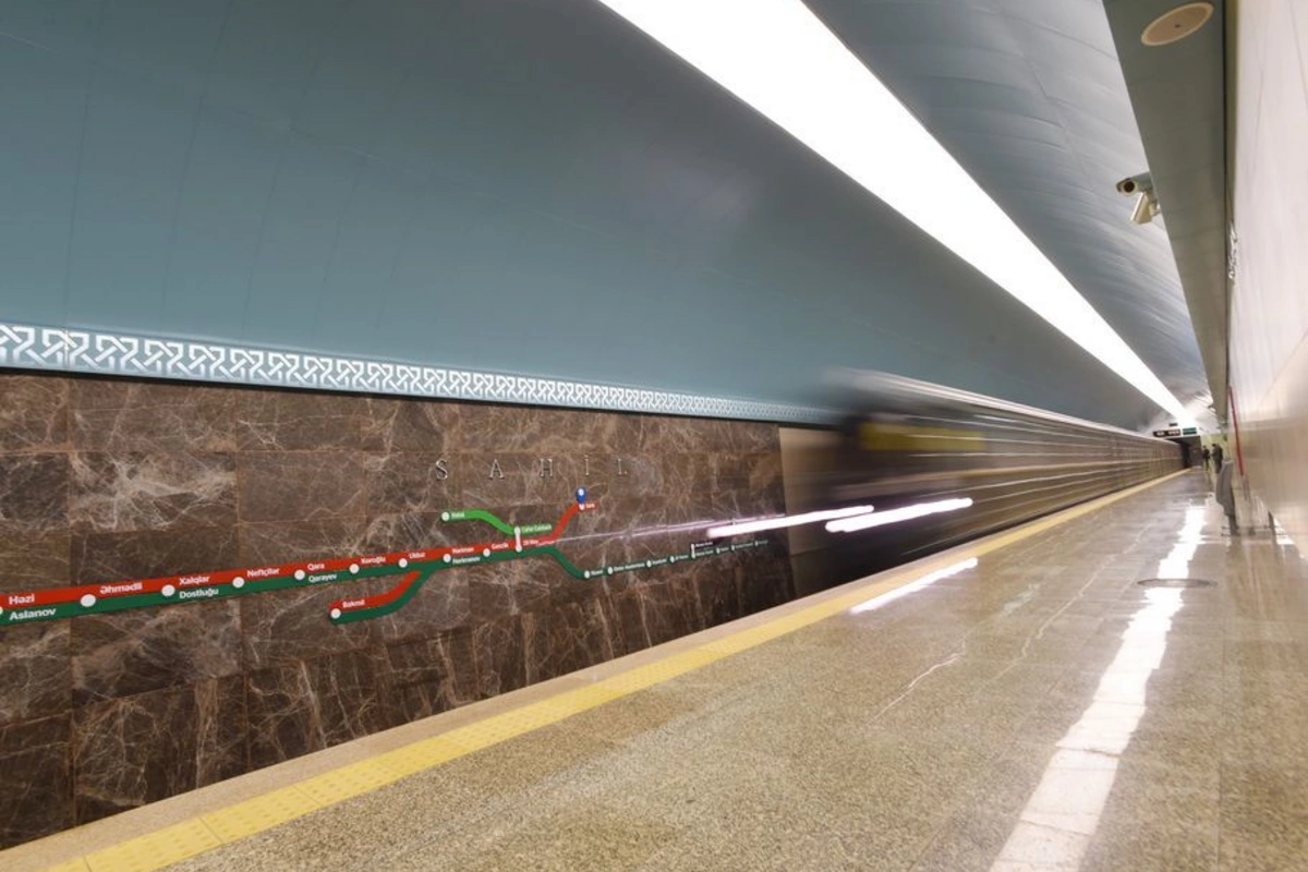 Bakı metrosunda qatarların qrafik üzrə hərəkəti bərpa olunub
