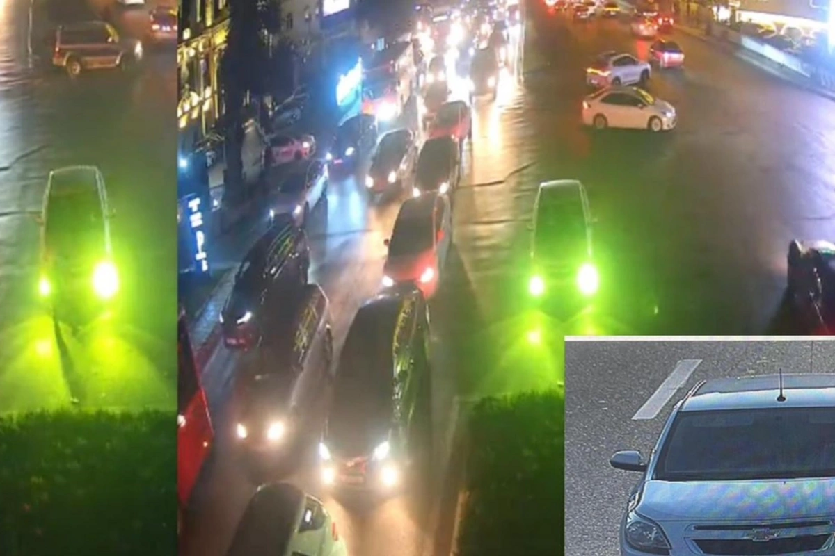 Bakıda avtomobili bilərəkdən nömrəsiz idarə edən sürücü həbs edilib