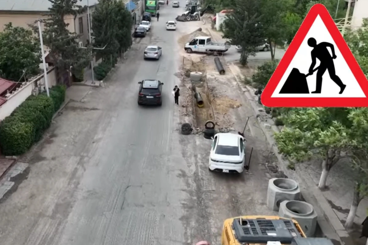 Bakıda bərbad vəziyyətdə olan bəzi yolların 