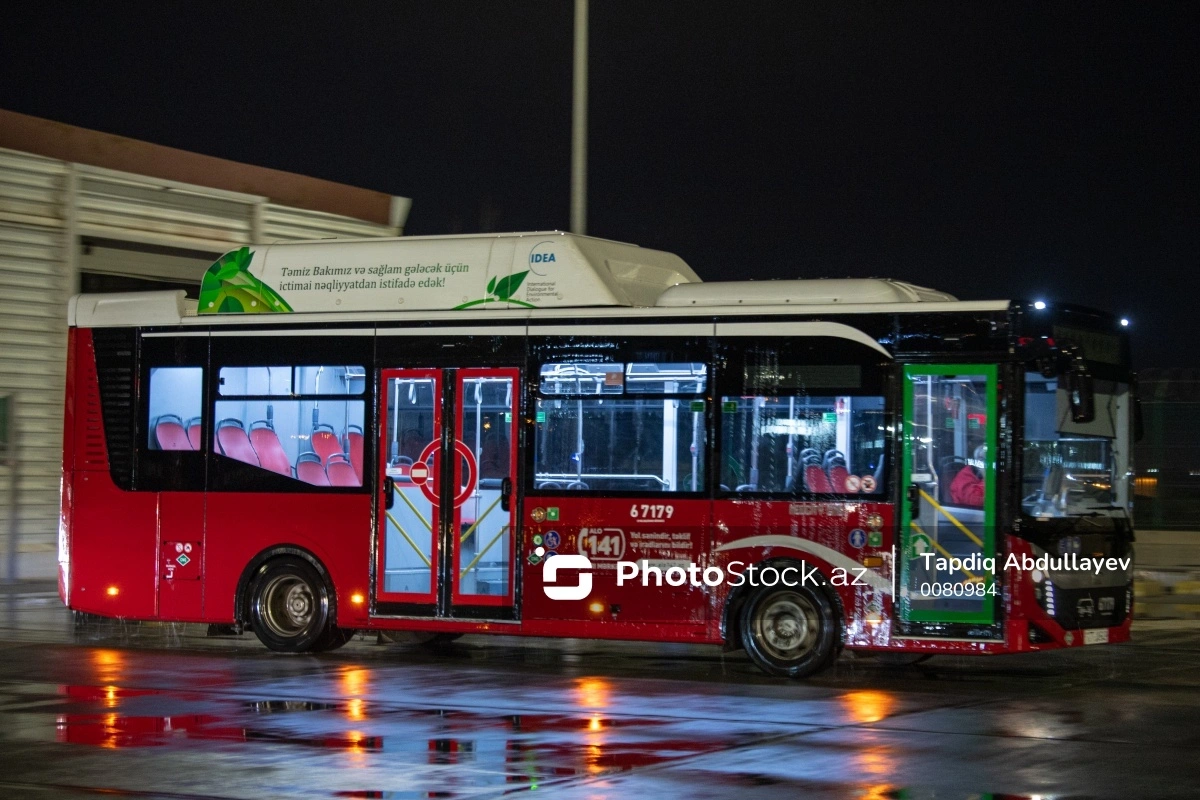 Bakıda bir avtobus marşrutunun hərəkət sxemi müvəqqəti DƏYİŞDİRİLDİ