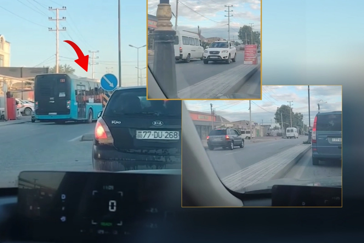 Bakıda bu ərazidə əksər sürücülər 