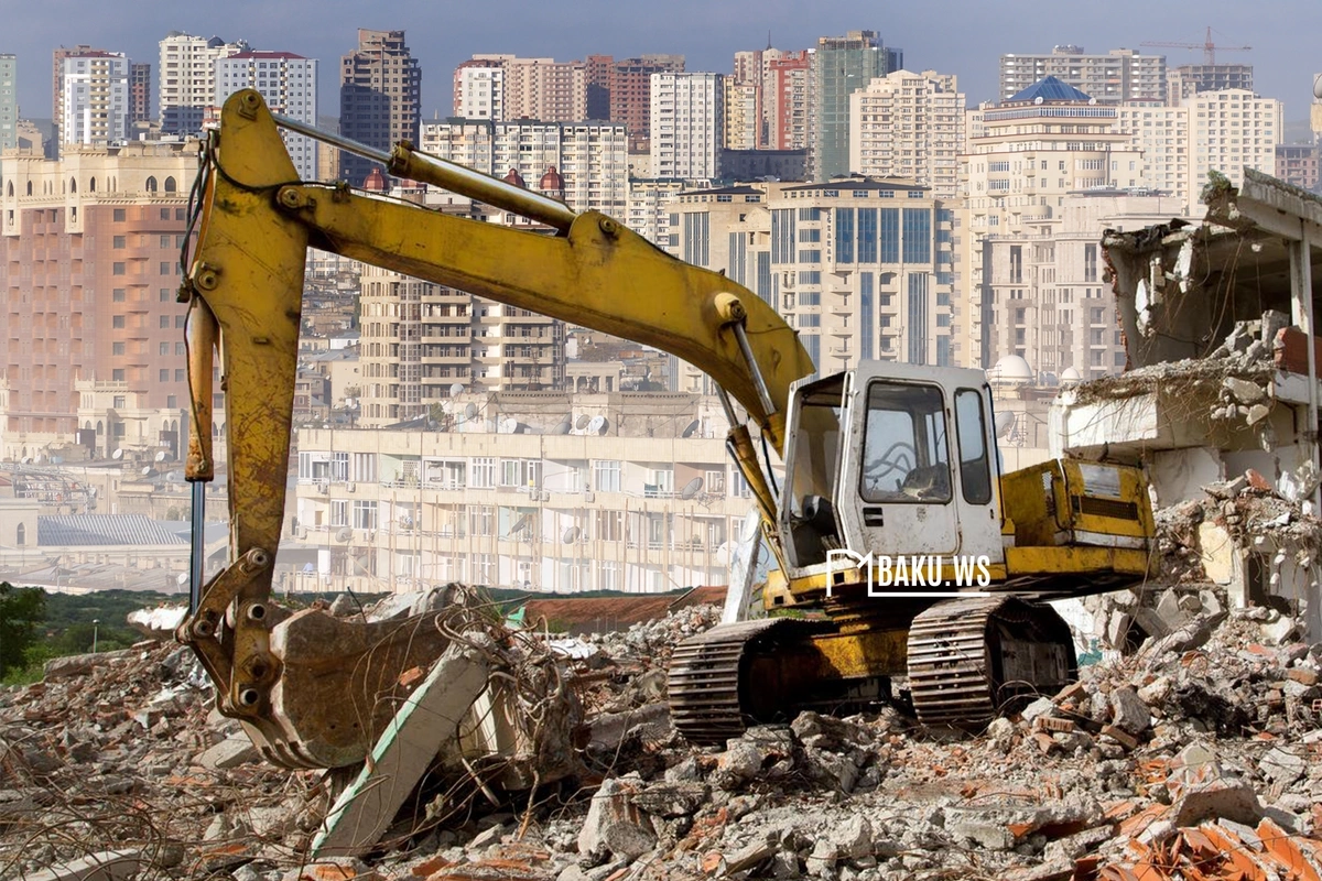 Bakıda bu ərazilərdə köhnə evlər SÖKÜLƏCƏK