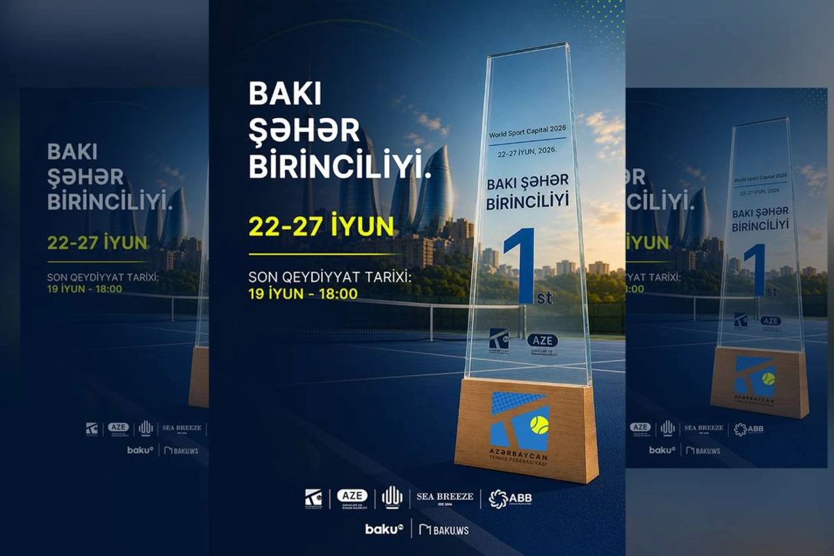 Bakıda gənc tennisçilər arasında şəhər birinciliyi keçiriləcək - Qeydiyyat başladı