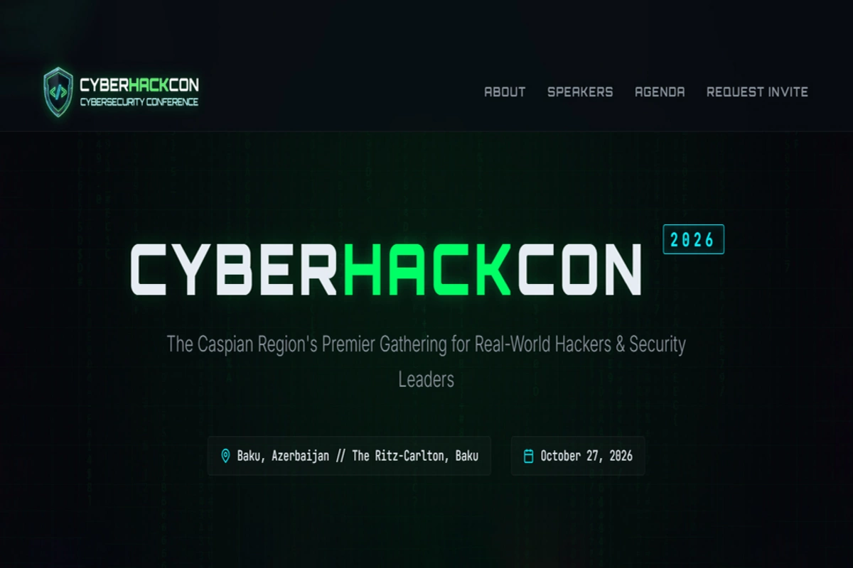 Bakıda ilk beynəlxalq etik haker konfransı – CyberHackCon 2026 keçiriləcək Bakıda ilk beynəlxalq etik haker konfransı – CyberHackCon 2026 keçiriləcək