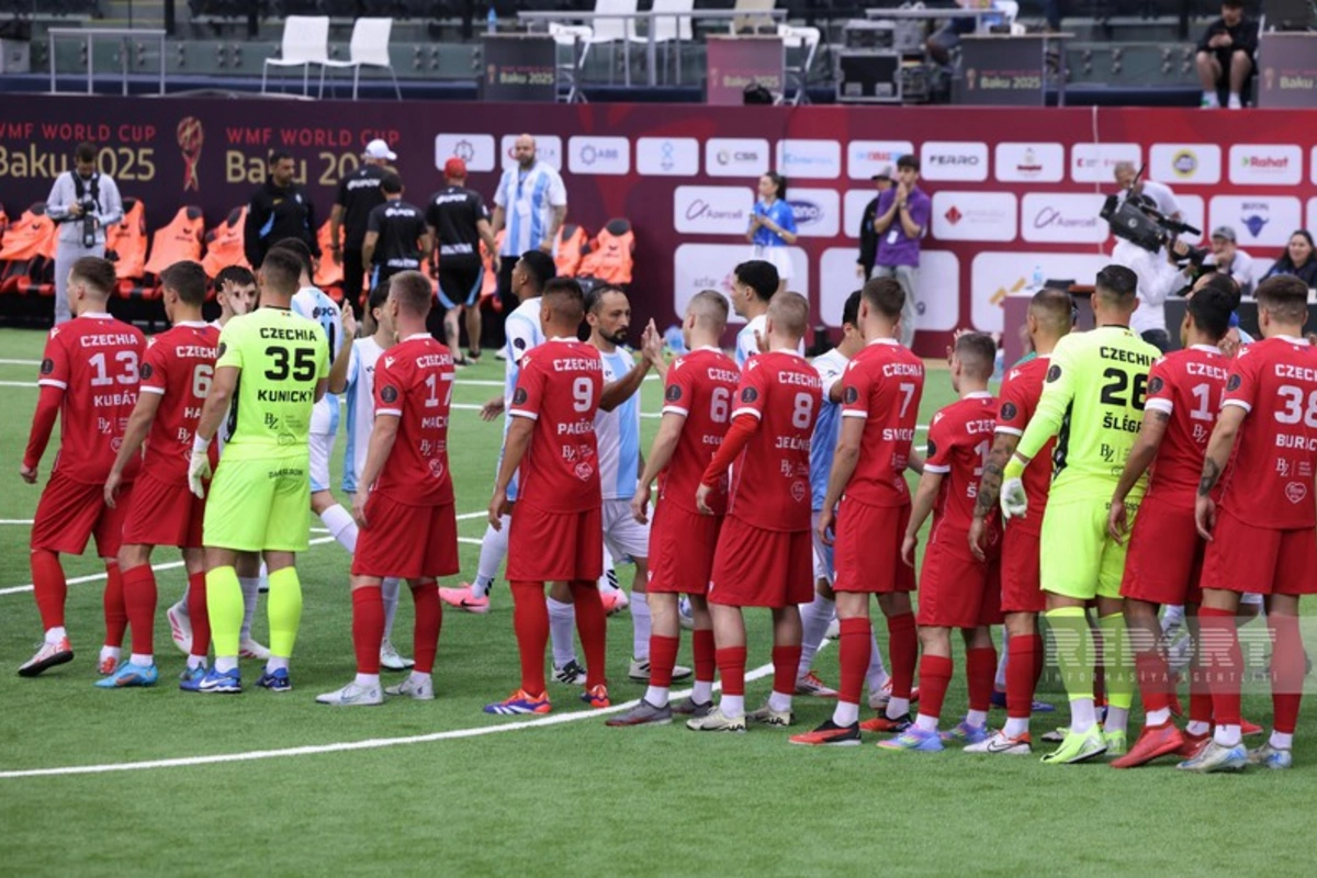 Bakıda keçirilən dünya çempionatında Çexiya Argentinanı məğlub edib