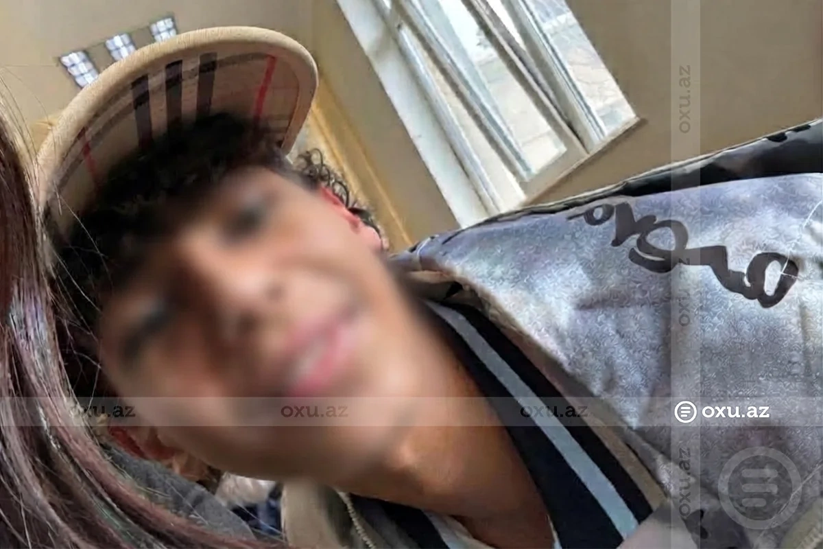 Bakıda şagirdi öldürməkdə ittiham edilən məktəblinin fotosu