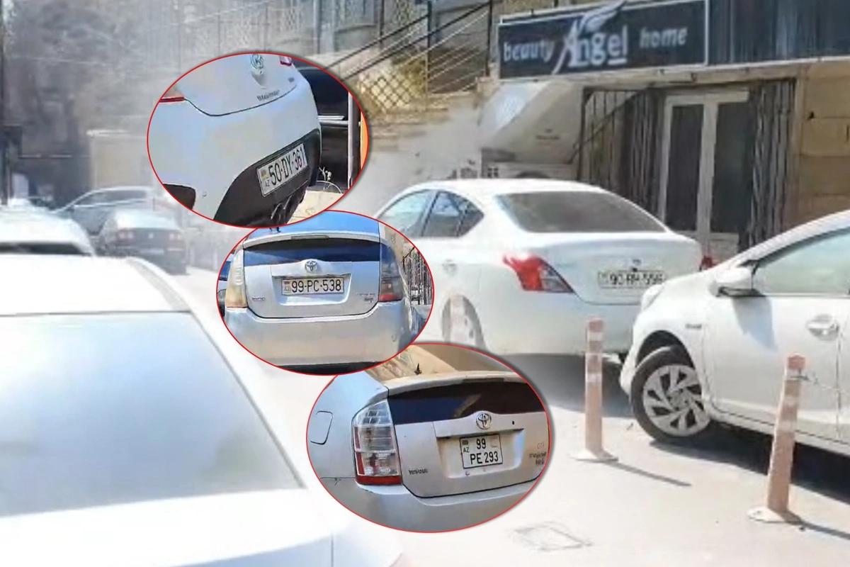 Bakıda yaşayış binasının həyəti avtomobil dayanacağına çevrilib - VİDEO Bakıda yaşayış binasının həyəti avtomobil dayanacağına çevrilib - VİDEO